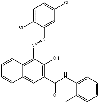 4-[(2,5-dichlorophenyl)azo]-3-hydroxy-2-naphtho-o-toluidide Structure
