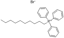 (1-癸基)三苯基溴化磷, 32339-43-8, 结构式