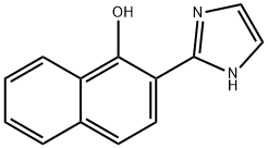 2-(1H-IMIDAZOL-2-YL)-NAPHTHALEN-1-OL 结构式