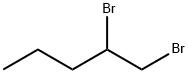 1,2-ジブロモペンタン 化学構造式