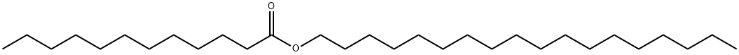 月桂酸硬脂基酯, 3234-84-2, 结构式