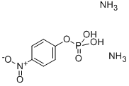 diammonium 4-nitrophenyl phosphate 结构式