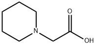 1-哌啶基乙酸, 3235-67-4, 结构式