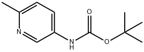 N-BOC-6-甲基-3-氨基吡啶, 323578-37-6, 结构式