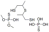 2,2'-Thiobis(1-propanethiol)bis(phosphorothioic acid O,O-dimethyl) ester Structure