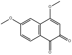 4,6-Dimethoxy-1,2-naphthalenedione Structure