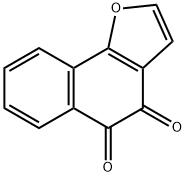 naphtho(1,2-b)furan-4,5-dione Struktur