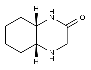 2(1H)-Quinoxalinone,octahydro-,(4aR,8aS)-rel-(9CI),323580-96-7,结构式