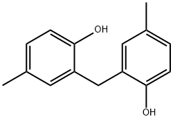 2,2'-METHYLENEBIS(4-METHYLPHENOL) Structure