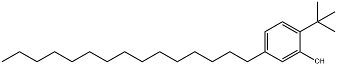 2-tert-Butyl-5-pentadecylphenol Structure