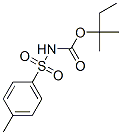 N-Tosylcarbamic acid tert-pentyl ester Struktur
