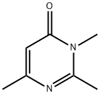 2,3,6-Trimethyl-4(3H)-pyrimidinone Struktur