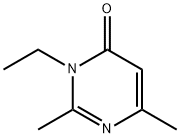 3-Ethyl-2,6-dimethyl-4(3H)-pyrimidinone Struktur