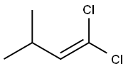 1,1-Dichloro-3-methylbutene-1 Structure