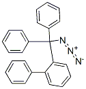 2-(Azidodiphenylmethyl)-1,1'-biphenyl Struktur