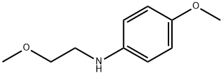 4-methoxy-N-(2-methoxyethyl)aniline 结构式