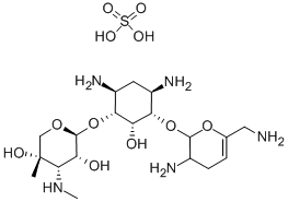 紫苏霉素 结构式