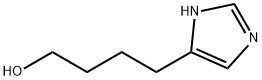 4-(5-咪唑基)-1-丁醇 结构式