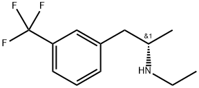(+)-FENFLURAMINE HYDROCHLORIDE Structure
