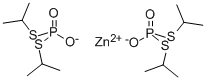 zinc tetraisopropyl bis(dithiophosphate) 化学構造式