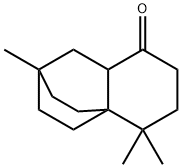 1,3,4,6,7,8a-Hexahydro-2,5,5-trimethyl-2H-2,4a-ethanonaphthalen-8(5H)-one Structure