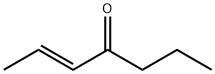 (E)-2-ヘプテン-4-オン 化学構造式