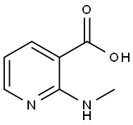 2-甲胺基-3-吡啶甲酸 结构式