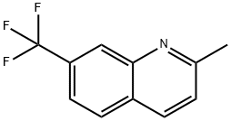 2-甲基-7-三氟甲基喹啉 结构式