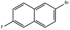 2-Bromo-6-fluoronaphthalene Structure