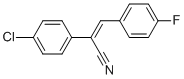 E-ALPHA-(4-CHLOROPHENYL)-4-FLUOROCINNAM&,324-58-3,结构式