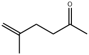 5-甲基-5-己烯-2-酮 结构式