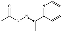 (E)-1-(2-Pyridyl)ethanone O-acetyl oxime Struktur