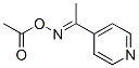(E)-1-(4-Pyridyl)ethanone O-acetyl oxime Struktur