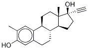 2-甲基乙炔基雌二醇, 3240-39-9, 结构式