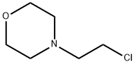 4-(2-クロロエチル)モルホリン 化学構造式