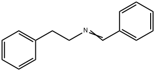 N-Benzylidene-2-phenylethanamine Structure