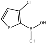 3-CHLOROTHIOPHENE-2-BORONIC ACID Structure