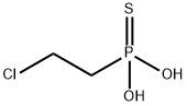 (2-Chloroethyl)phosphonothioic acid Structure