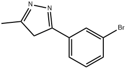 3-(3-溴苯基)-5-甲基-1H-吡唑盐酸盐, 324054-75-3, 结构式