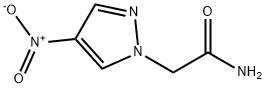 2-(4-硝基-1H-吡唑-1-基)乙酰胺, 32407-64-0, 结构式