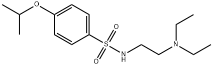 N-[2-(Diethylamino)ethyl]-4-isopropoxybenzenesulfonamide Structure