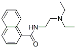 N-[2-(Diethylamino)ethyl]-1-naphthalenecarboxamide 结构式