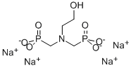 tetrasodium [[(2-hydroxyethyl)imino]bis(methylene)]bisphosphonate  Struktur