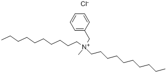 氯化N-甲基-N,N-二癸基苯甲铵, 32426-10-1, 结构式