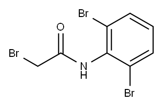 2-broMo-N-(2,6-dibroMophenyl)acetaMide 结构式