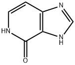1H-咪唑并[4,5-C]吡啶-4-醇, 3243-24-1, 结构式
