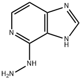 3H-IMidazo[4,5-c]pyridine, 4-hydrazinyl- Structure