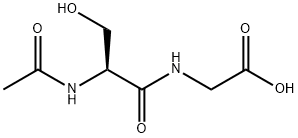 AC-SER-GLY-OH Structure