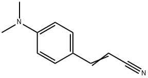 反-4-二甲氨基肉桂腈, 32444-63-6, 结构式