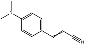 TRANS-4-DIMETHYLAMINOCINNAMONITRILE Structure